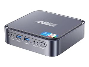 ASBS Mini PC Intel i5-1135G7 (حتى 4.2 جيجاهرتز) ، كمبيوتر مكتبي صغير يعمل بنظام Windows 11 Pro للأعمال ، وذاكرة وصول عشوائي (RAM) سعة 16 جيجابايت ، و 512 جيجابايت SSD (بحد أقصى 64 جيجابايت ، و 4 تيرابايت) ، وشاشة عرض ثلاثية فائقة الدقة بدقة 4K ، و WiFi 6 ، و BT5.2 للمكتب / الألعاب / تصميم الدراسة