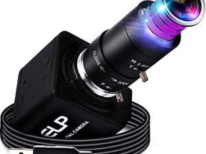 4K Ultra HD USB كاميرا ويب Varifocal FHD 2.8-12mm USB Mini Web Camera 3840X2160 @ 30fps USB مع مستشعر الكاميرا IMX317 ، USB UVC Zoom Conference Webcam Free Driver for Mac / Window / Linux / Raspberry Pi