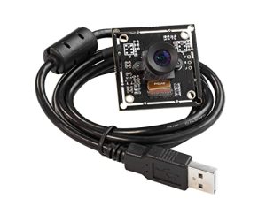 كاميرا Arducam 2MP Global Shutter USB ، 50 إطارًا في الثانية OV2311 وحدة كاميرا ويب أحادية اللون UVC مع عدسة M12 منخفضة التشويه بدون ميكروفونات ، متوافقة مع أنظمة التشغيل Windows و Linux و Android و Mac OS