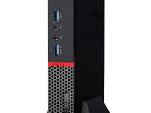 Lenovo ThinkCentre M900 Tiny Business PC ، Intel Quad Core i5 6600T حتى 3.5 جيجا هرتز ، 8G DDR4 ، 512 جيجا SSD ، WiFi ، BT 4.0 ، Windows 10 Pro 64-Multi-Language Support English / Spanish / French (متجدد)