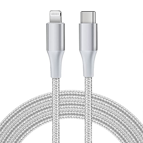 Suswillhit USB C to Lightning Cable 3ft iPhone Charger Apple MFi Certified Nylon Braided Fast Charging Sync Cord for iPhone 13/12 Pro Max / 12/11 Pro / X / XS / XR / 8 Plus / AirPods Pro / iPad 8th 2020 Suswillhit USB C to Lightning Cable 3ft iPhone Charger Apple MFi Certified Nylon Braided Fast Charging Sync Cord for iPhone 13/12 Pro Max / 12/11 Pro / X / XS / XR / 8 Plus / AirPods Pro / iPad 8th 2020