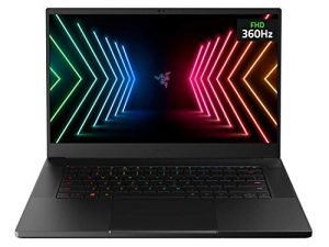 كمبيوتر محمول للألعاب Razer Blade 15: NVIDIA GeForce RTX 3070 - مُعالج Intel 8-Core i7 من الجيل العاشر - 15.6 بوصة FHD 360Hz - ذاكرة وصول عشوائي 16 جيجا بايت - SSD 1 تيرا بايت - ألومنيوم CNC - Chroma RGB - THX Spatial Audio - Thunderbolt 3