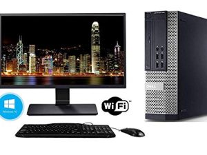 كمبيوتر مكتبي Dell Optiplex 990 SFF برج كمبيوتر (Intel Core i5 3.1 جيجاهرتز ، 8 جيجابايت رام ، 500 جيجابايت HDD ، WiFi ، DVD-RW ، ماوس لوحة المفاتيح) تختلف ماركات شاشات LCD مقاس 19 بوصة ، Windows 10 (تم تجديده)