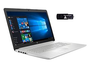 2021 HP 17.3 "HD + كمبيوتر محمول للأعمال Intel 11th Gen Quad-Core i5-1135G7 12GB DDR4 RAM 1TB HDD Intel Iris Xe Graphics Backlit KB USB C RJ45 Webcam HDMI DVD Windows 10 w / RE 32GB USB 3.0 Drive