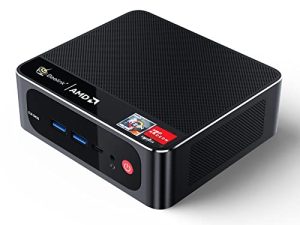 Beelink SER3 Mini PC Window 10 Pro ، كمبيوتر صغير AMD Ryzen 7 3750H (حتى 4 جيجا هرتز) 16 جيجا بايت DDR4 512 جيجا بايت NvMe SSD ، يدعم Win11 ، 4K @ 60hz شاشة ثلاثية HDMI مزدوجة ، Type-C ، 57 واط عالية الأداء كمبيوتر الألعاب الصغيرة