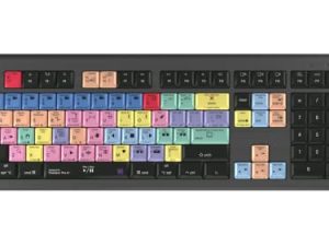 لوحة Logickeyboard مصممة لـ Premiere Pro CC متوافقة مع macOS- لوحة مفاتيح بإضاءة خلفية ASTRA # LKB-PPROCC-A2M-US