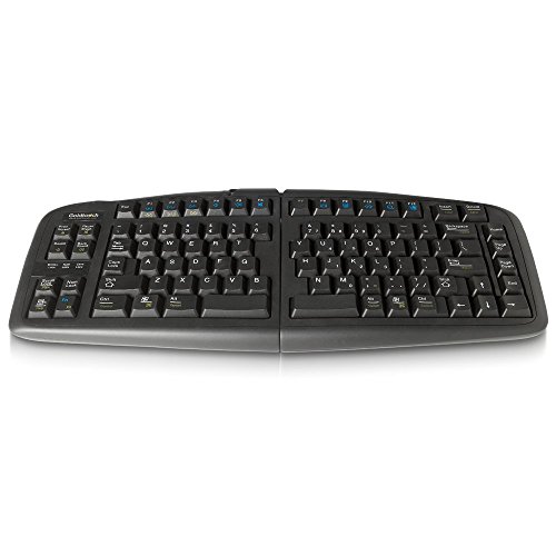 Goldtouch GTU-0088 V2 لوحة مفاتيح مريحة قابلة للتعديل - متوافقة مع الكمبيوتر الشخصي وماك (USB) Goldtouch GTU-0088 V2 لوحة مفاتيح مريحة قابلة للتعديل - متوافقة مع الكمبيوتر الشخصي وماك (USB)