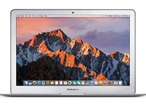 جهاز Apple MacBook Air في منتصف عام 2017 مع معالج Intel Core i5 بسرعة 1.8 جيجاهرتز (13 بوصة ، وذاكرة وصول عشوائي 8 جيجابايت ، ومحرك أقراص صلبة SSD سعة 256 جيجابايت) فضي (مُجدد)