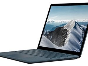 Microsoft Surface Laptop (الجيل الأول) DAG-00007 كمبيوتر محمول (Windows 10 S ، Intel Core i5 ، شاشة 13.5 بوصة مضاءة LED ، التخزين: 256 جيجابايت ، ذاكرة الوصول العشوائي: 8 جيجابايت) أزرق كوبالت