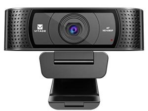 VITADE HD Webcam 1080P مع ميكروفون وغطاء منزلق ، 928A Pro USB كمبيوتر كاميرا ويب كاميرا فيديو لدفق الألعاب مؤتمرات Mac Windows PC كمبيوتر محمول سطح المكتب