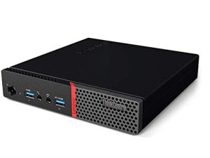 كمبيوتر صغير للترفيه Lenovo M600 Tiny Dual Displays كمبيوتر مدعوم (Intel Pentium حتى 2.64 جيجاهرتز وذاكرة وصول عشوائي (RAM) 4G DDR و 128 جيجابايت SSD و WiFi و Bluetooth و HDMI و USB 3.0 ومنفذ DisplayPort مزدوج و Windows 10 pro) (متجدد)