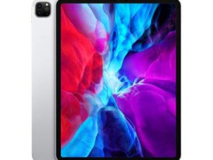 Apple iPad Pro (12.9 بوصة ، Wi-Fi + Cellular ، 256 جيجابايت) - فضي (الجيل الرابع) (2020) (مجدد)