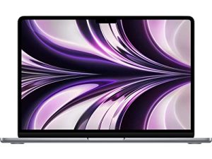 Apple MacBook Air 13.6 "مع شاشة Liquid Retina ، شريحة M2 مع وحدة معالجة مركزية ثماني النواة ووحدة معالجة رسومات 10 أنوية ، ذاكرة 16 جيجابايت ، SSD 512 جيجابايت ، محول طاقة 67 وات USB-C ، رمادي فلكي ، منتصف 2022