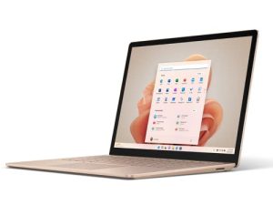 Microsoft Surface Laptop 5 (2022) ، شاشة تعمل باللمس 13.5 بوصة ، نحيف وخفيف الوزن ، عمر بطارية طويل ، معالج Intel i7 سريع متعدد المهام ، تخزين 512 جيجا بايت مع Windows 11 ، Sandstone