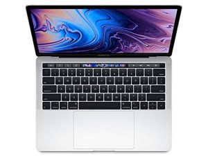 Apple MacBook Pro مقاس 13.3 بوصة مع شريط اللمس (منتصف 2018) ، شاشة عرض Retina 227ppi ، معالج Intel Core i5-8259U رباعي النواة ، محرك أقراص مزود بذاكرة مصنوعة من مكونات صلبة PCI-E سعة 256 جيجابايت ، وذاكرة DDR3 سعة 8 جيجابايت ، و 802.11ac ، وبلوتوث ، و macOS 10.13 ، فضي (متجدد)