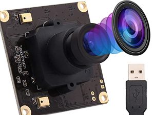 ELP 4K Camera 3.6mm Lens USB Camera with 3840x2160 HD Webcam for MAC / Windows / Linux / Raspberry Pi Web Camera