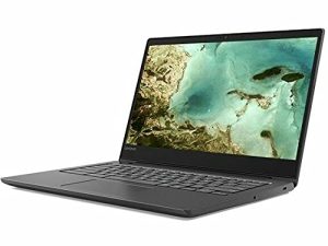 لاب توب Lenovo Chromebook S330 ، شاشة 14 بوصة عالية الدقة (1366 × 768) لا تعمل باللمس ، ميديا تيك MT8173C ، ذاكرة وصول عشوائي سعتها 4 جيجابايت ، 32 جيجابايت eMMC 5.1 ، لوحة مفاتيح فرنسية / إنجليزية ، نظام تشغيل كروم