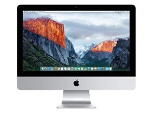 أواخر عام 2015 Apple iMac مع معالج Intel Core i5 ثنائي النواة بسرعة 1.6 جيجاهرتز (21.5 بوصة ، وذاكرة وصول عشوائي (RAM) سعة 8 جيجابايت ، و 1 تيرابايت) (تم تجديده)
