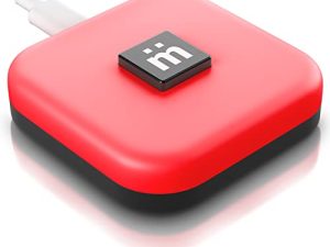 زر كتم صوت USB Mutesync للتكبير ، والفرق ، والاجتماع. متوافق مع أجهزة Mac والكمبيوتر الشخصي. مادي ، مضاء ، خارجي كتم صوت USB ، زر كتم صوتي يوصل عبر سلك USB مضمن.