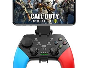 ذراع تحكم لعبة arVin لأجهزة iPhone / iOS / Android / PC / Steam Deck مع حامل هاتف ، Turbo ، عصا تحكم لاسلكية للألعاب لـ iPhone 14/13/12 / iPad / MacBook / Samsung Galaxy / Tablet ، Call of Duty ، Apex -Direct Play