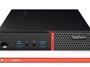 Lenovo ThinkCentre M700 ، كمبيوتر شخصي صغير للأعمال من الجيل السادس (Intel Quad Core i3-6100T و 8GB RAM و 120GB Solid State SSD و WiFi و VGA) Win 10 Pro) (تم تجديده)