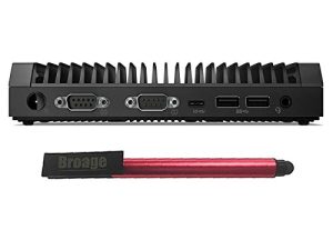 Lenovo ThinkCentre M90n IoT Business كمبيوتر مكتبي صغير ، Intel Core i3-8145U حتى 2.9 جيجاهرتز (Beats i5-7200U) ، 4 جيجا بايت DDR4 RAM ، 128 جيجا بايت PCIe SSD ، AC WiFi ، 1.6 رطل ، Windows 10 Pro ، BROAGE 64GB Flash Drive
