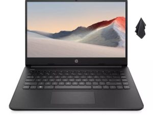 شاشة لاب توب اتش بي 14 بوصة عالية الدقة للأعمال أو الطلاب ، Intel Core i3-1005G1 (حتى 3.4 جيجا هرتز) ، 16 جيجا بايت DDR4 RAM ، 512 جيجا بايت SSD ، WiFi ، Bluetooth ، HDMI ، Windows 10 ، ترقية مجانية إلى Windows 11 عند توفرها