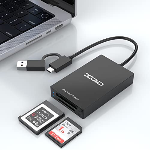 قارئ بطاقات 4 في 1 USB 3.1 XQD SD ، قارئ بطاقات XQD فتحة مزدوجة قارئ بطاقات الذاكرة من النوع C (5 جيجابت في الثانية) قارئ Sony XQD يدعم Sony G / M Series ، Lexar 2933x / 1400x USB Mark XQD Card ، SD / SDHC لتحقيق الانتصارات / ماك / أندرويد قارئ بطاقات 4 في 1 USB 3.1 XQD SD ، قارئ بطاقات XQD فتحة مزدوجة قارئ بطاقات الذاكرة من النوع C (5 جيجابت في الثانية) قارئ Sony XQD يدعم Sony G / M Series ، Lexar 2933x / 1400x USB Mark XQD Card ، SD / SDHC لتحقيق الانتصارات / ماك / أندرويد