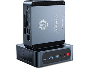 TRIGKEY Mini PC Micro 11 Pro OS ، الجيل الحادي عشر الجديد Intel N5095 (4Core ، 4M) 8G DDR4 256G M.2 SSD 2280 G2 أجهزة كمبيوتر صغيرة ، 4K HDMI و Type-C Dual HD Output ، 2.4G + 5G WiFi ، BT شخصي ، كمبيوتر مكتبي