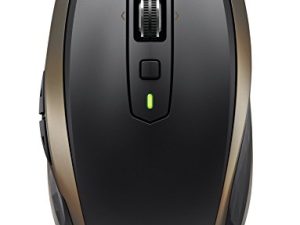 ماوس لاسلكي Logitech MX Anywhere 2 - يُستخدم على أي سطح ، سريع التمرير ، قابل لإعادة الشحن ، لأجهزة كمبيوتر Apple Mac أو Microsoft Windows وأجهزة الكمبيوتر المحمولة ، Meteorite