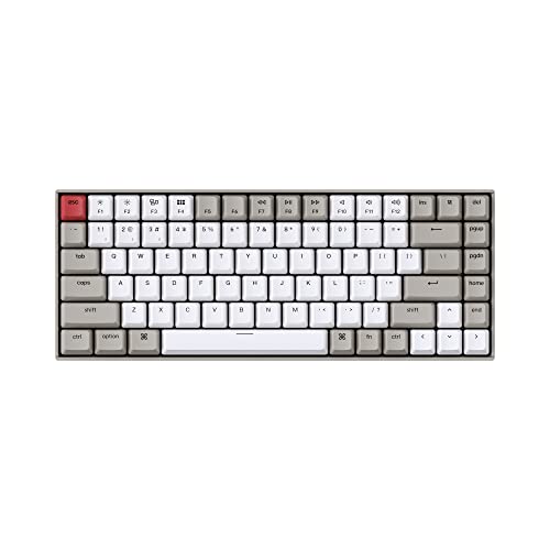 Keychron K2 لوحة مفاتيح ميكانيكية لاسلكية تعمل بالبلوتوث قابلة للتبديل السريع لأجهزة Mac ، 75٪ تخطيط 84 مفتاح لوحة مفاتيح كمبيوتر سلكية متعددة المهام من النوع C لنظام التشغيل Windows مع مفتاح أحمر ميكانيكي لتزامن المفاتيح Keychron K2 لوحة مفاتيح ميكانيكية لاسلكية تعمل بالبلوتوث قابلة للتبديل السريع لأجهزة Mac ، 75٪ تخطيط 84 مفتاح لوحة مفاتيح كمبيوتر سلكية متعددة المهام من النوع C لنظام التشغيل Windows مع مفتاح أحمر ميكانيكي لتزامن المفاتيح
