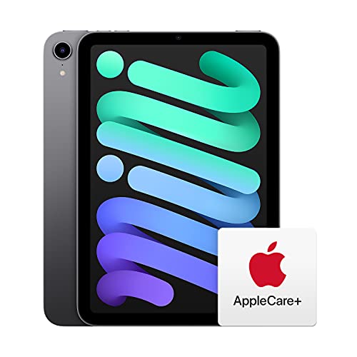 2021 Apple iPad Mini (Wi-Fi ، 64 جيجابايت) - رمادي فلكي مع AppleCare + (سنتان) 2021 Apple iPad Mini (Wi-Fi ، 64 جيجابايت) - رمادي فلكي مع AppleCare + (سنتان)