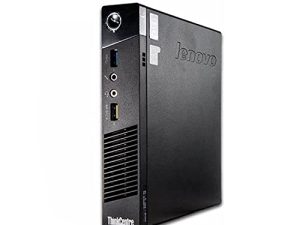 2018 Lenovo Think Center M93P Tiny Desktop PC ، Intel Core I5-4570T حتى 3.6G ، 16G ، 360G SSD ، WiFi ، BT 4.0 ، HDMI ، USB 3.0 ، VGA ، منفذ DP ، W10P64 (مجدد معتمد) - دعم متعدد اللغات باللغة الإنجليزية /الأسبانية