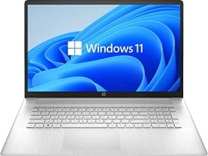 2022 أحدث كمبيوتر محمول HP 17 ، شاشة 17.3 بوصة عالية الدقة ، معالج Intel Core i3-1115G4 من الجيل الحادي عشر ، ذاكرة وصول عشوائي DDR4 16 جيجابايت ، 512 جيجابايت PCIe SSD ، كاميرا ويب ، HDMI ، Wi-Fi ، بلوتوث ، Windows 11 Home ، فضي