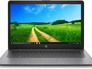 2021 HP Stream 14 "HD Display ، Intel Celeron N4000 Dual-Core ، 4GB DDR4 Memory ، 128GB Storage (64GB eMMC + 64GB TGC SD Card) ، HDMI ، WiFi ، كاميرا ويب ، Bluetooth ، Microsoft 365 لمدة عام واحد ، Win10 S ، أسود لامع