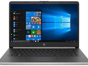 2020 HP Pavilion 14 "FHD كمبيوتر محمول ، معالج Intel Pentium N5000 ، 4 جيجابايت DDR4 RAM ، 64 جيجابايت eMMC SSD ، كاميرا ويب عالية الدقة ، صوت عالي الدقة ، HDMI ، رسومات Intel UHD ، Windows 10 S ، فضي