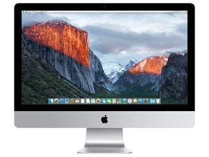 Apple iMac MK462LL / A 27-Inch Retina 5K Desktop (3.2 GHz Intel Core i5، 8GB DDR3، 1TB، Mac OS X) (تم تجديده)
