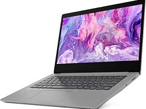 NewLenovo IdeaPad 3 14 '' FHD ، كمبيوتر محمول Intel Core i5 للأعمال الطلابية ، 8 جيجا رام ، 512 جيجا SSD ، كاميرا ويب ، بلوتوث ، واي فاي ، HDMI ، عمر بطارية يصل إلى 9 ساعات ، ميكروفونات ، Win 10 1-Week AimCare Support