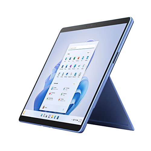 Microsoft Surface Pro 9 (2022) ، كمبيوتر لوحي ولابتوب 2 في 1 مقاس 13 بوصة ، نحيف وخفيف الوزن ، معالج Intel 12th Gen i5 السريع متعدد المهام ، ذاكرة وصول عشوائي (RAM) سعة 8 جيجابايت ، سعة تخزين 256 جيجابايت مع Windows 11 ، Sapphire Microsoft Surface Pro 9 (2022) ، كمبيوتر لوحي ولابتوب 2 في 1 مقاس 13 بوصة ، نحيف وخفيف الوزن ، معالج Intel 12th Gen i5 السريع متعدد المهام ، ذاكرة وصول عشوائي (RAM) سعة 8 جيجابايت ، سعة تخزين 256 جيجابايت مع Windows 11 ، Sapphire