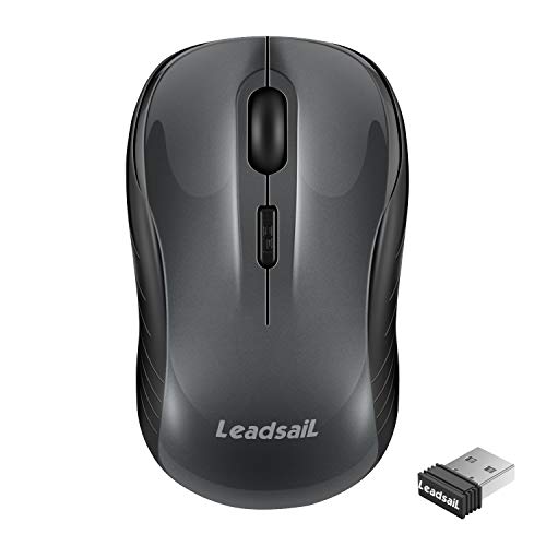 ماوس لاسلكي من LeadsaiL ماوس صامت 2.4G USB للكمبيوتر وماوس ضوئي مضغوط لاسلكي ماوس لاسلكي صغير هادئ ، بلا ضوضاء ، 4 أزرار ، 3 ماوس محمول DPI قابل للتعديل للكمبيوتر / الكمبيوتر المحمول / Windows / Mac / Linux ماوس لاسلكي من LeadsaiL ماوس صامت 2.4G USB للكمبيوتر وماوس ضوئي مضغوط لاسلكي ماوس لاسلكي صغير هادئ ، بلا ضوضاء ، 4 أزرار ، 3 ماوس محمول DPI قابل للتعديل للكمبيوتر / الكمبيوتر المحمول / Windows / Mac / Linux