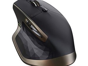 ماوس لاسلكي Logitech MX Master - يُستخدم على أي سطح ، وشكل مريح ، وتمرير فائق السرعة ، وقابل لإعادة الشحن ، لأجهزة كمبيوتر Apple Mac أو Microsoft Windows ، Meteorite