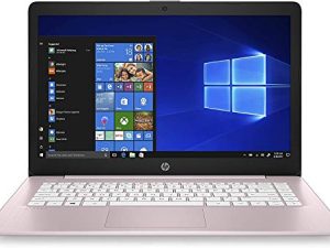 كمبيوتر محمول 2021 HP Stream 14 HD رفيع وخفيف الوزن ، معالج Intel Celeron N4000 ، ذاكرة وصول عشوائي 4 جيجابايت ، 64 جيجابايت eMMC ، HDMI ، كاميرا ويب ، WiFi ، Bluetooth ، Windows 10 S ، وردي وردي مع SAM- (تم تجديده)