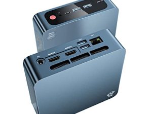 TRIGKEY Mini PC W ++ 11 كمبيوتر مكتبي من الجيل الثامن Intel Core 8109U (حتى 3.6 جيجاهرتز) 8G DDR4 / 500G NVMe SSD Speed S8 كمبيوتر شخصي صغير صغير. دعم W ++ 10 Micro PC ، خرج مزدوج 4K / WiFi 5 / BT 4.0 / W1IN1