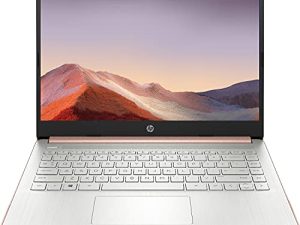 أحدث كمبيوتر محمول 2021 من HP Premium 14 بوصة عالي الدقة ، معالج Intel ثنائي النواة يصل إلى 2.8 جيجاهرتز ، ذاكرة وصول عشوائي 16 جيجابايت ، سعة تخزين 64 جيجابايت eMMC ، كاميرا ويب ، Bluetooth ، HDMI ، Wi-Fi ، ذهبي وردي ، Windows 10 مع سنة واحدة Microsoft 365