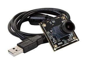 وحدة كاميرا Arducam 1080P منخفضة الإضاءة WDR USB للكمبيوتر ، 2 ميجابكسل 1 / 2.8 بوصة CMOS IMX291100 درجة زاوية واسعة لوحة كاميرا ويب UVC صغيرة مع ميكروفون ، كابل 3.3ft / 1m لنظام التشغيل Windows Linux Mac OS