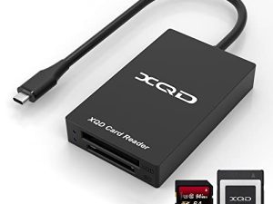 قارئ بطاقات XQD USB C XQD / SD قارئ فتحة مزدوجة لبطاقات الذاكرة 5 جيجابت في الثانية دعم فائق السرعة Sony G / M Series ، بطاقة Lexar 2933x / 1400x USB Mark XQD ، بطاقة SD لنظام التشغيل Windows / Mac OS ، نوع C XQD قارئ البطاقات
