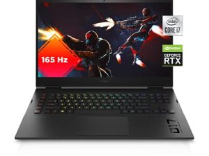 كمبيوتر محمول للألعاب Omen 17 ، NVIDIA GeForce RTX 3070 ، Intel Core i7-11800H ، ذاكرة وصول عشوائي 16 جيجا بايت ، 512 جيجا بايت SSD ، شاشة 17.3 بوصة Quad HD 165 هرتز ، Windows 10 Home ، لوحة مفاتيح RGB ، عمر بطارية طويل (17-ck0020nr ، 2021)