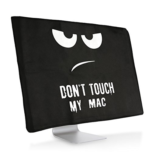 غطاء شاشة كمبيوتر kwmobile متوافق مع Apple iMac 27 "/ iMac Pro 27" - لا تلمس جهاز Mac أبيض / أسود غطاء شاشة كمبيوتر kwmobile متوافق مع Apple iMac 27 "/ iMac Pro 27" - لا تلمس جهاز Mac أبيض / أسود