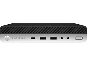 كمبيوتر HP EliteDesk 800 G3 المكتبي Intel Core i5-7500T 2.7 جيجا هرتز 8 جيجا بايت DDR4 SDRAM 256 جيجا بايت SSD Windows 10 Pro 64 بت (الإنجليزية) - جهاز كمبيوتر صغير موديل 1FY84UT # ABA