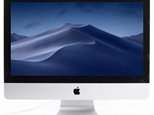 جهاز كمبيوتر سطح المكتب Apple iMac ME086LL / A مقاس 21.5 بوصة وذاكرة وصول عشوائي (RAM) سعة 8 جيجابايت وذاكرة تخزين 128 جيجابايت (متجدد)